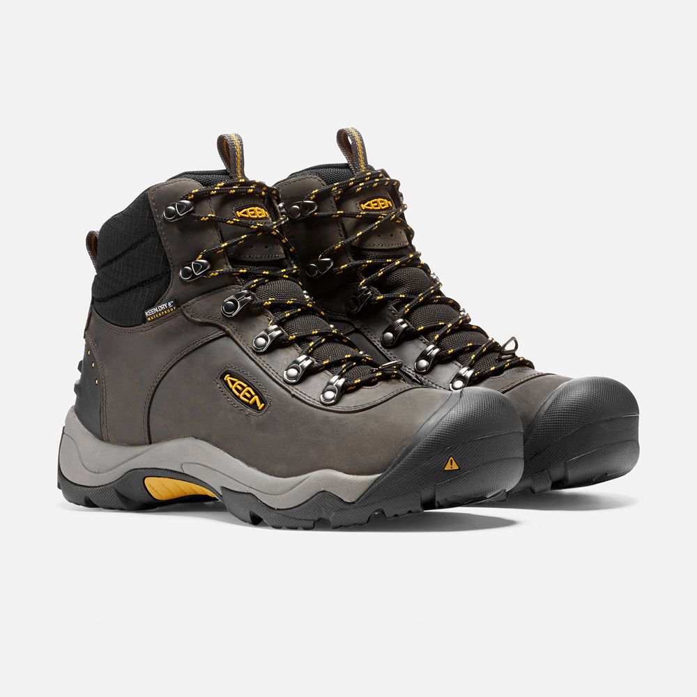 Keen Laarzen Heren Zwart Bruin - Revel Iii - 34518-HQJA